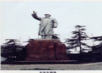 毛泽东铝镁合金塑像