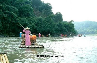 罗梭江漂流