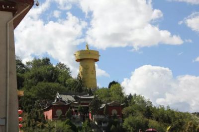 大佛寺转经筒