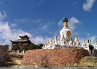 香格里拉白塔寺