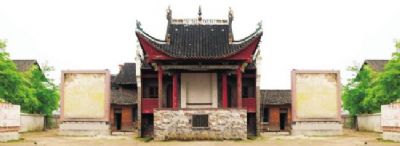 水口山工人俱乐部成立会旧址——康家戏台