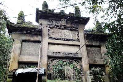 凉高山牌坊群