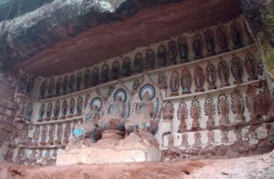中岩寺摩崖造像