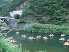阆山五龙源峡谷漂流