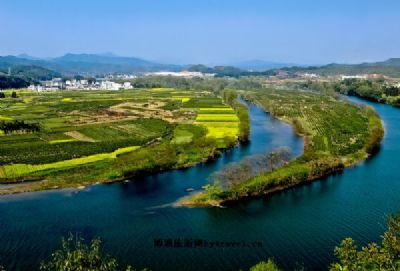 婺源月亮湾