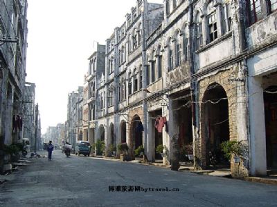 广州商业骑楼建筑