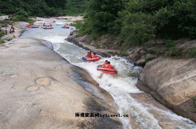 飞来峡漂流