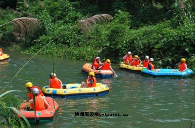 龙啸峡漂流