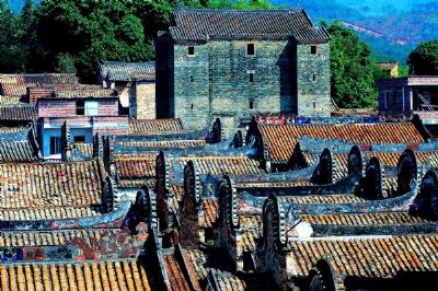 古蓬村祠堂群古民居