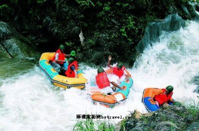 银盏黄龙峡漂流